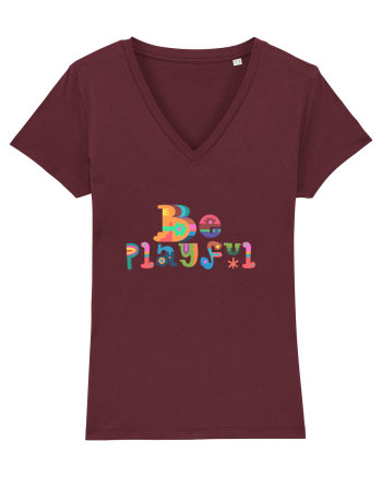 Be playful Burgundy