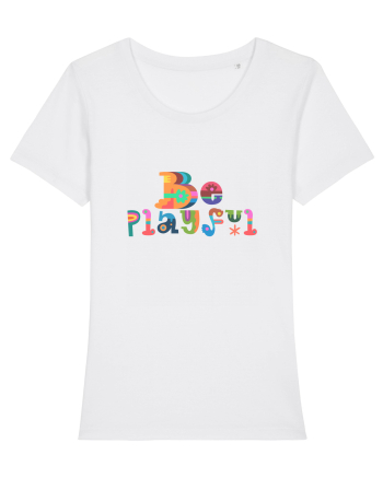 Be playful White