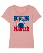 Bowling Master Tricou mânecă scurtă guler larg fitted Damă Expresser