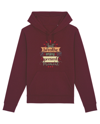 Just breathe Burgundy