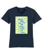 Love you Tricou mânecă scurtă guler V Bărbat Presenter