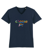 Choose joy Tricou mânecă scurtă guler V Bărbat Presenter