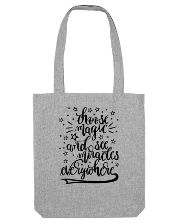 Alege magia - negru Heather Grey