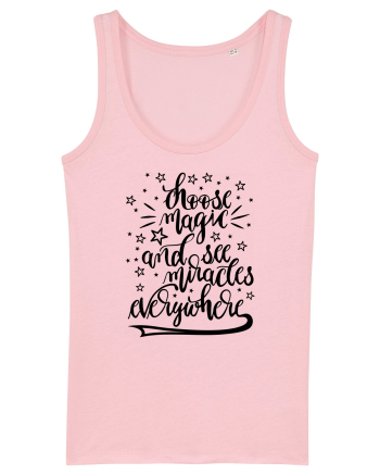 Alege magia - negru Cotton Pink