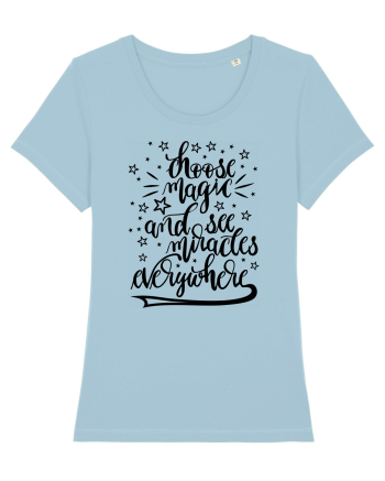 Alege magia - negru Sky Blue