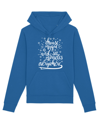 Alege magia - alb Royal Blue