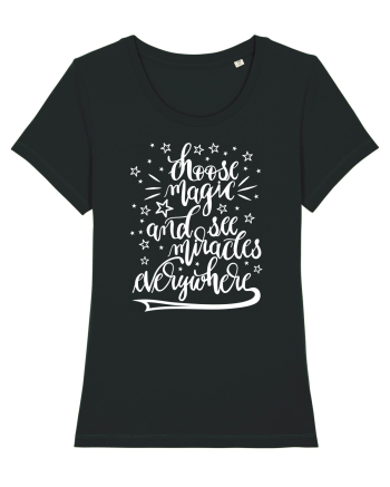 Alege magia - alb Black