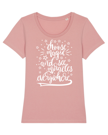 Alege magia - alb Canyon Pink