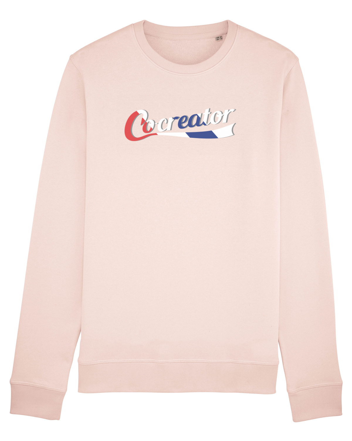 Bluză mânecă lungă Unisex Rise Candy Pink
