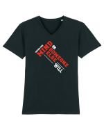 Control your mind Tricou mânecă scurtă guler V Bărbat Presenter