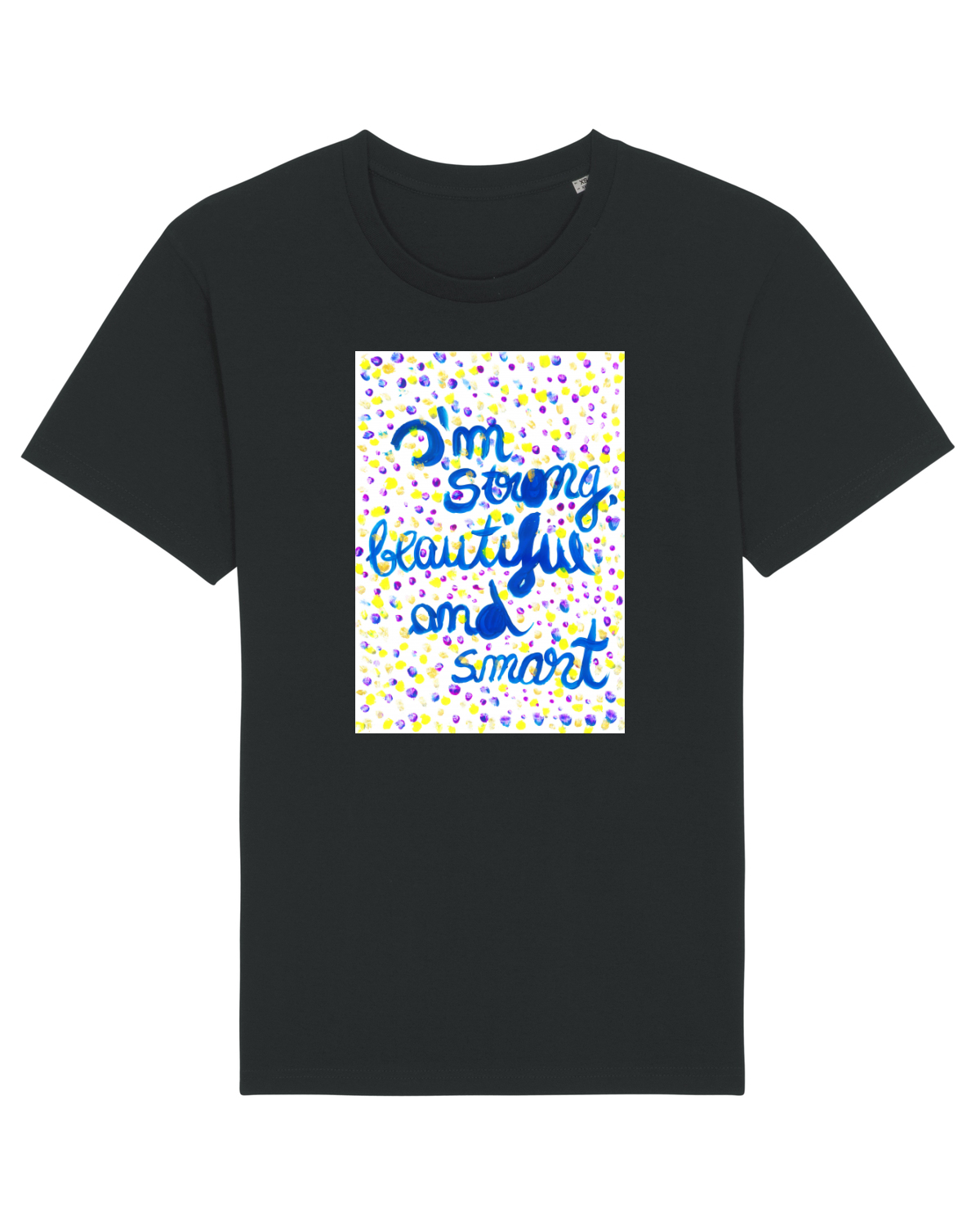 Tricou mânecă scurtă Unisex Rocker Black