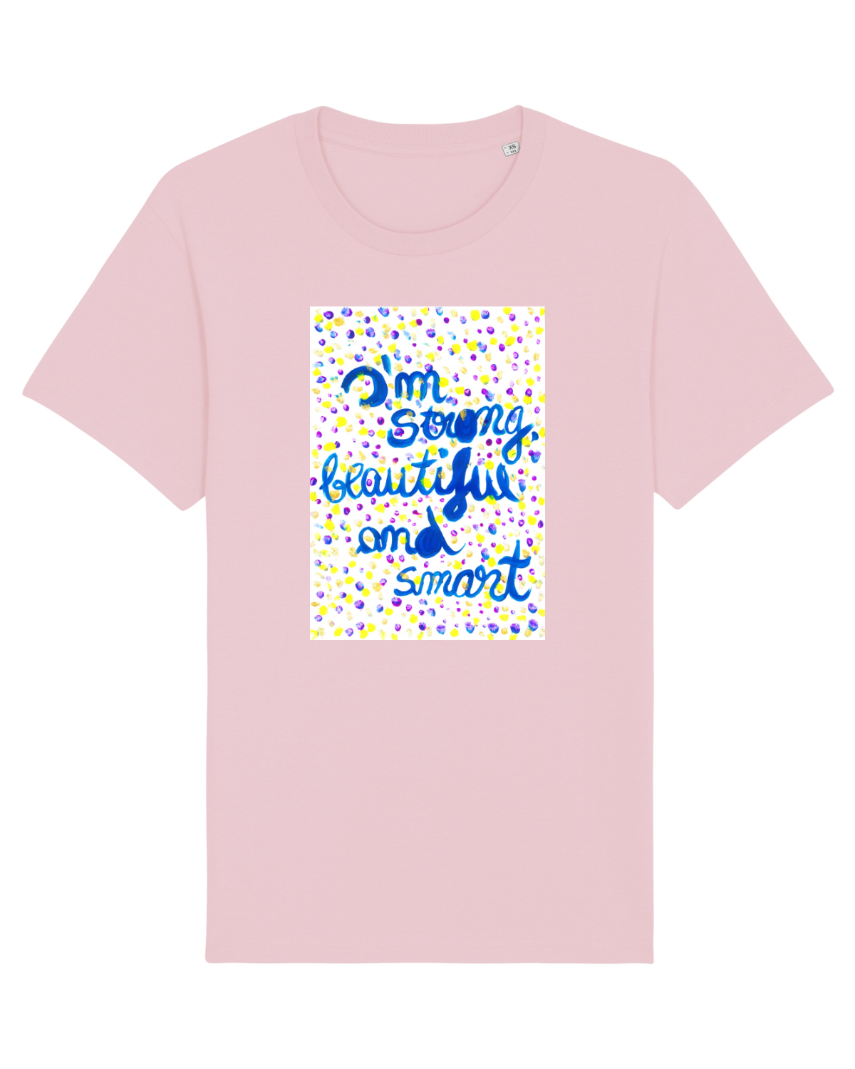 Tricou mânecă scurtă Unisex Rocker Cotton Pink