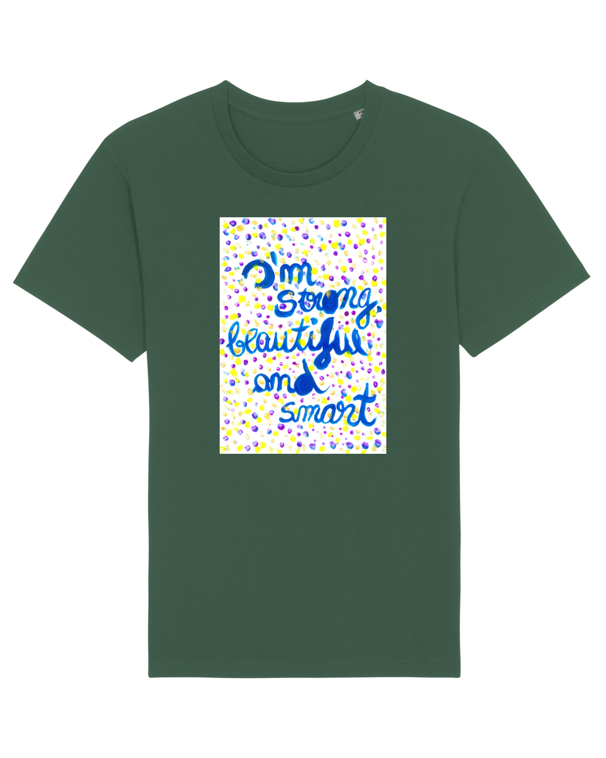 Tricou mânecă scurtă Unisex Rocker Bottle Green