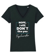 I still don`t Tricou mânecă scurtă guler V Damă Evoker