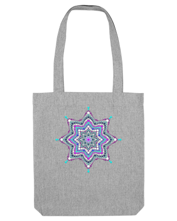 Dotted mandala 1 Heather Grey