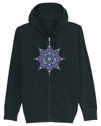 Dotted mandala 1 Black