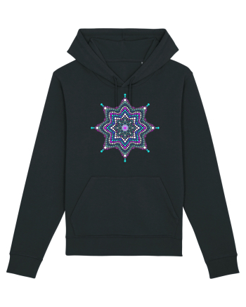 Dotted mandala 1 Black
