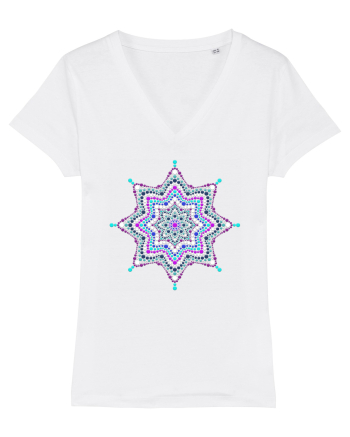 Dotted mandala 1 White