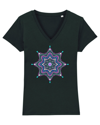 Dotted mandala 1 Black