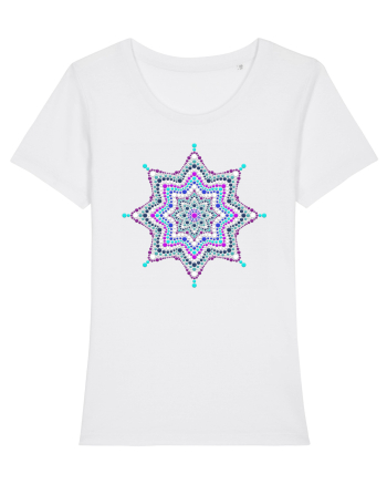 Dotted mandala 1 White