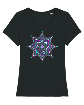 Dotted mandala 1 Black