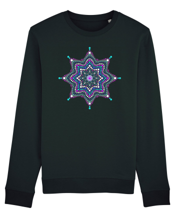 Dotted mandala 1 Black