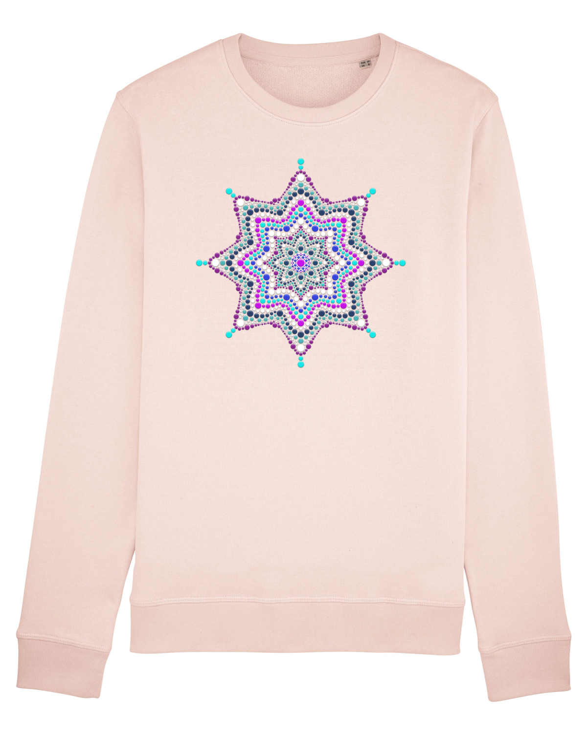 Bluză mânecă lungă Unisex Rise Candy Pink