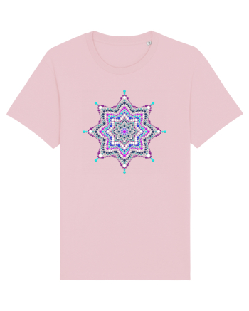 Dotted mandala 1 Cotton Pink