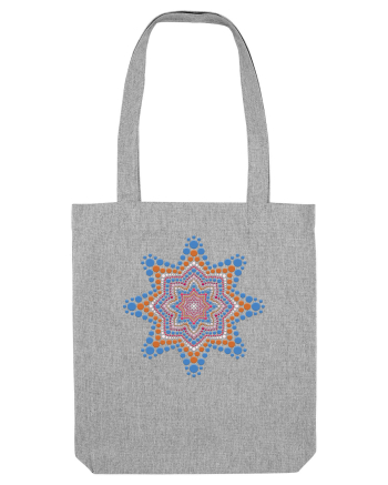 Dotted mandala 2 Heather Grey