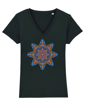 Dotted mandala 2 Black