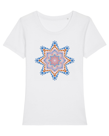 Dotted mandala 2 White
