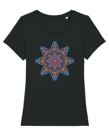 Dotted mandala 2 Black