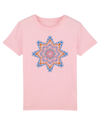 Dotted mandala 2 Cotton Pink