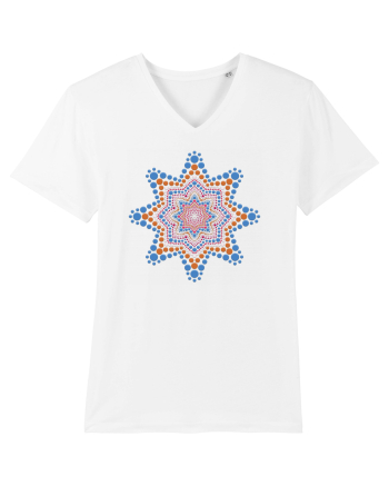 Dotted mandala 2 White