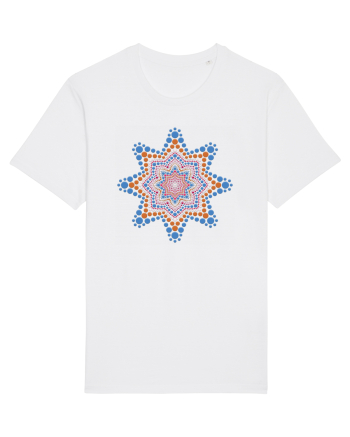 Dotted mandala 2 White