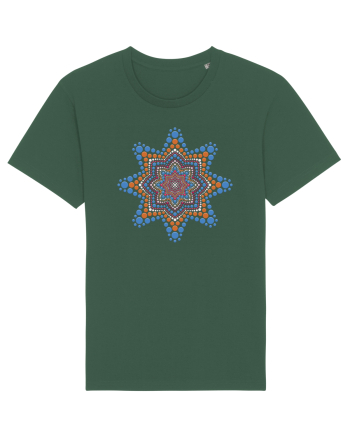 Dotted mandala 2 Bottle Green