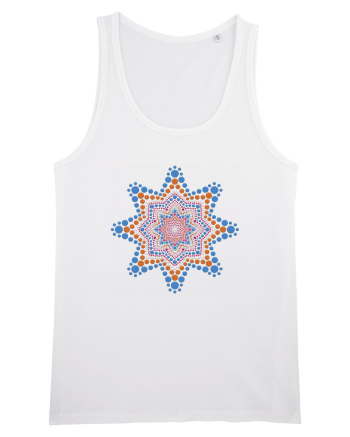 Dotted mandala 2 White
