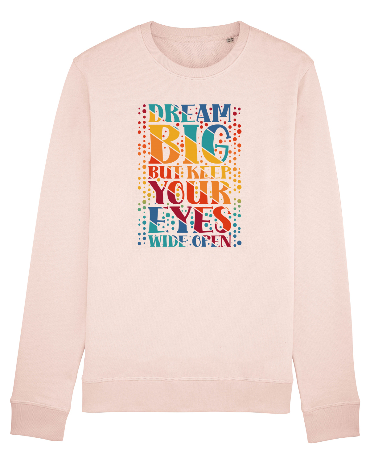 Bluză mânecă lungă Unisex Rise Candy Pink