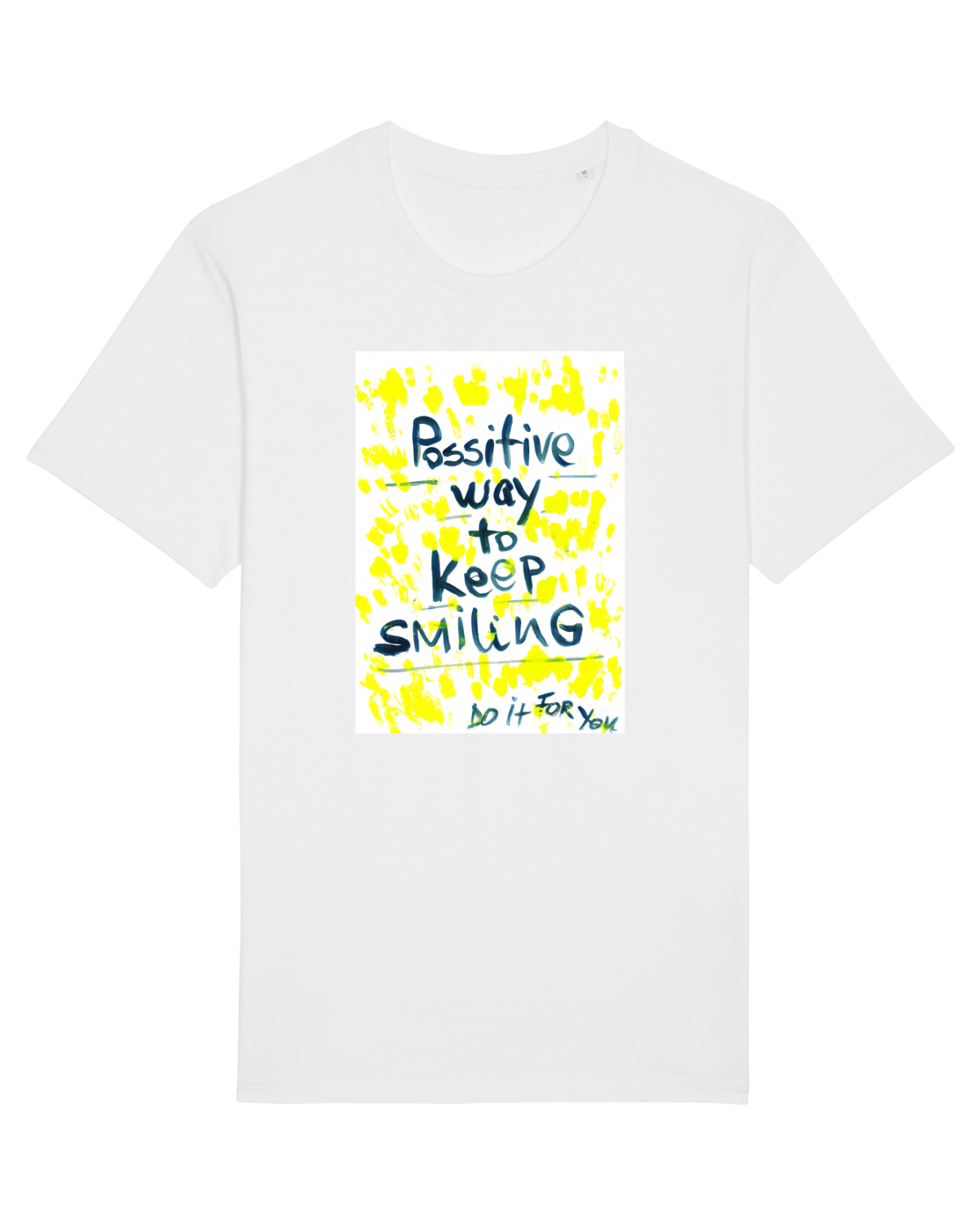 Tricou mânecă scurtă Unisex Rocker White