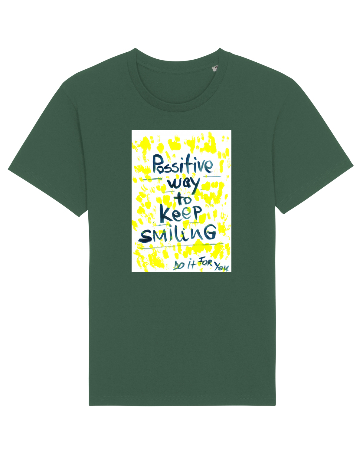 Tricou mânecă scurtă Unisex Rocker Bottle Green