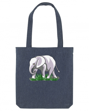 Elefant in iarba Midnight Blue