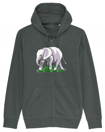 Elefant in iarba Anthracite