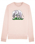 Elefant in iarba Bluză mânecă lungă Unisex Rise