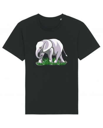 Elefant in iarba Black