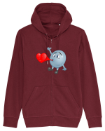 Iubeste guma de mestecat Hanorac cu fermoar Unisex Connector
