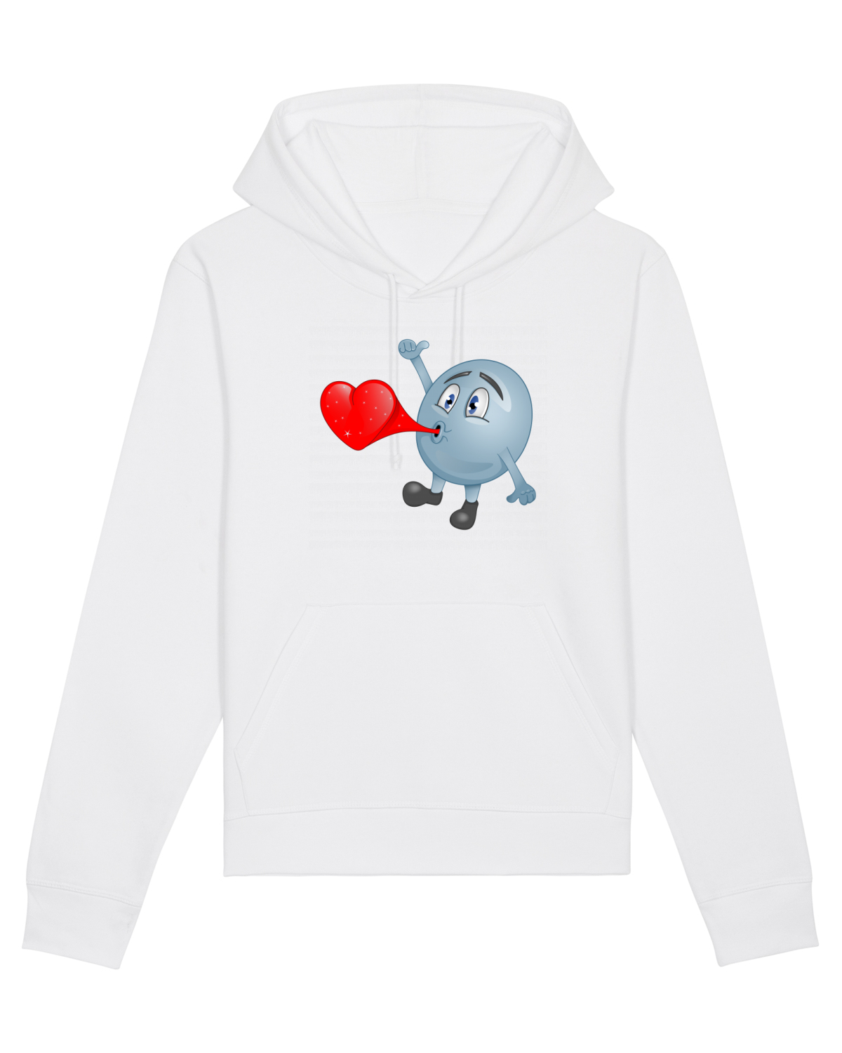 Hanorac Unisex Drummer White
