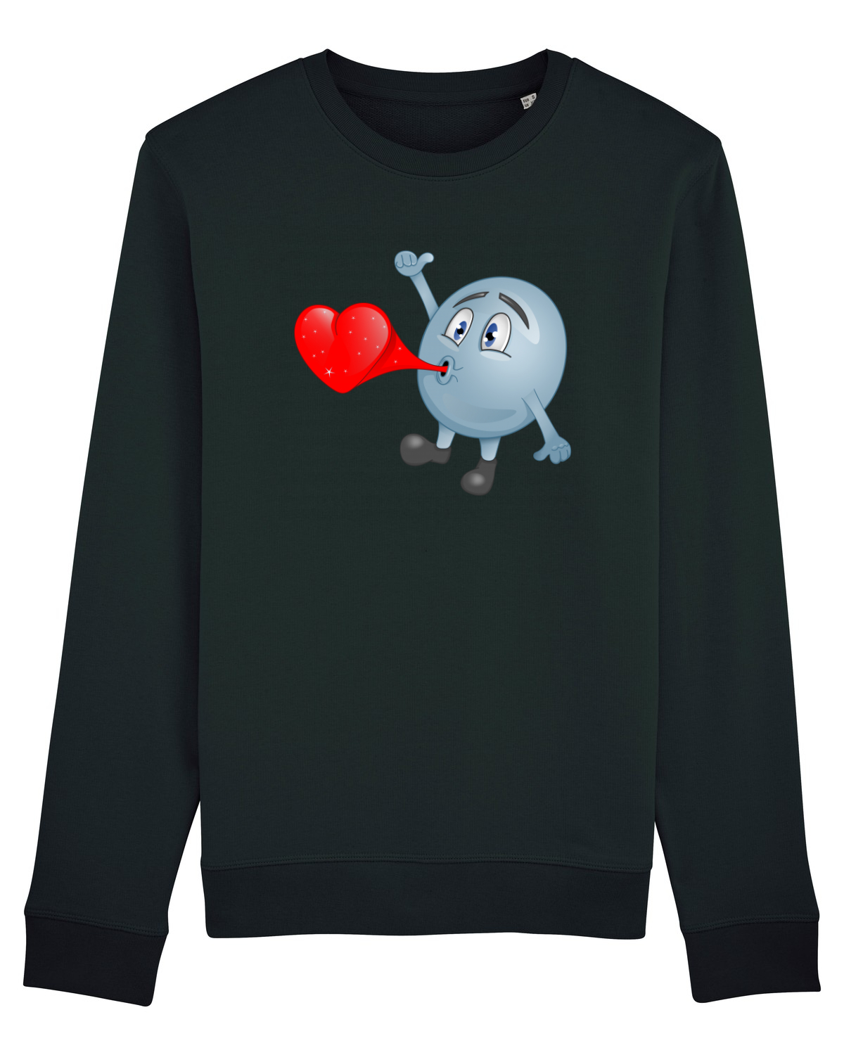 Bluză mânecă lungă Unisex Rise Black