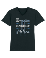E-motion Tricou mânecă scurtă guler V Bărbat Presenter