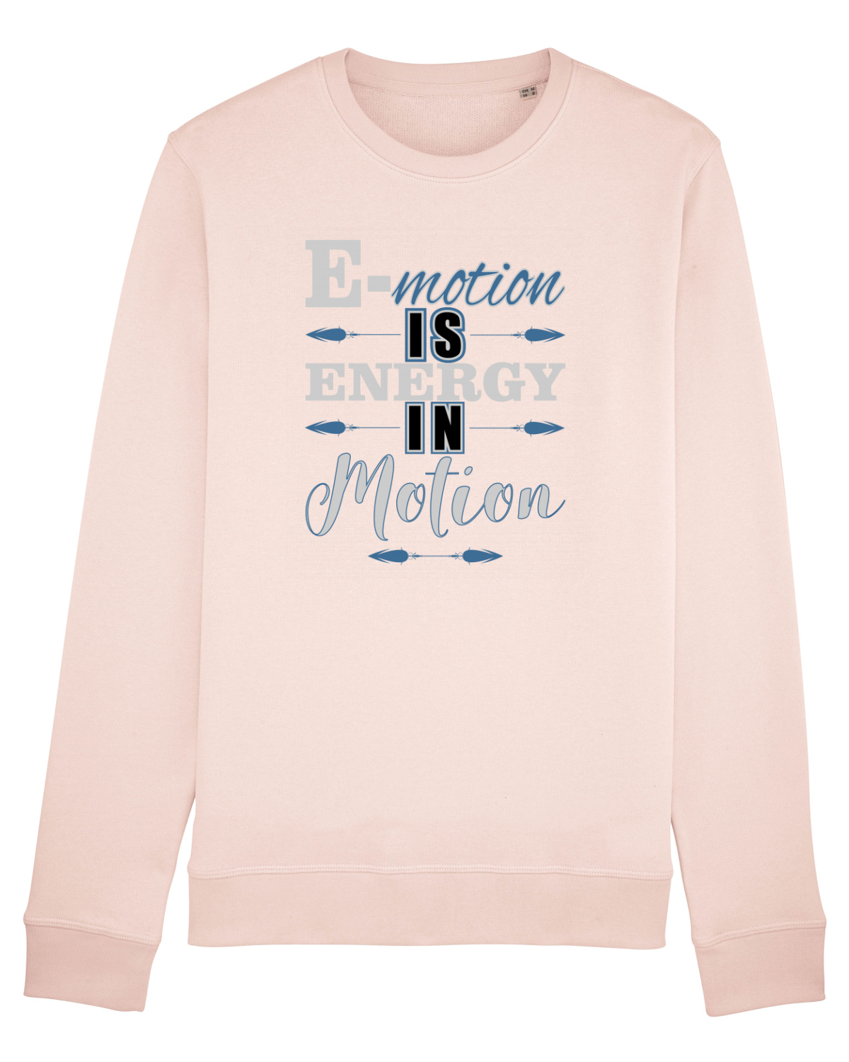 Bluză mânecă lungă Unisex Rise Candy Pink
