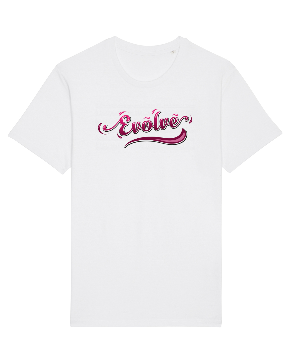 Tricou mânecă scurtă Unisex Rocker White